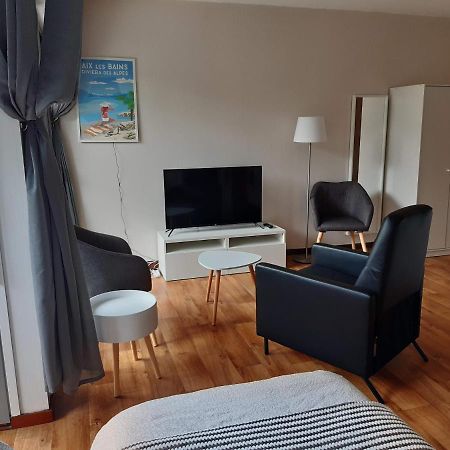 Studio Calme Renove Parking Proche Centre Et Thermes Aix-les-Bains Exterior photo